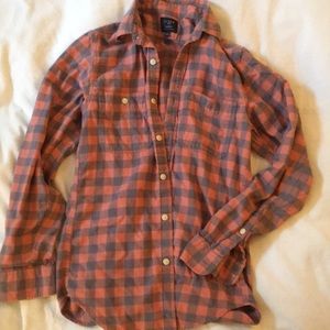 Jcrew flannel button down